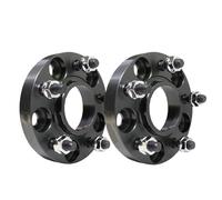 Espaciadores De Rueda para Automóvil para Tesla para Modelo 3 para Modelo Y Espaciador De Rueda con Cuñas Centradas En El Eje Junta de Brida(Negro,25mm)