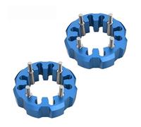 Espaciadores de rueda para espaciador central para Yamaha para raptor 700 Blaster 200 para warrior 350 para outlander 330 TRX450R Espaciadores de ruedas(Azul)