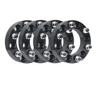 Espaciadores De Rueda Para Toyota Para LANDCRUISER Para PATROL Para PAJERO Para HILUX 24 4 Uds 30/35/38MM 6 Espaciadores Rueda Perno 6x139,7(4pc Black 35mm)