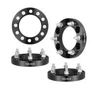 Espaciadores de rueda VEVOR, adaptadores de rueda de 1" 6" x 5,5", espaciador forjado de 6 espárragos, espaciadores de pernos centrados en el eje de 108 mm M12 x 1,5, aptos para Toyota, Hummer, Lexus,