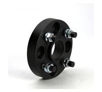 Espaciadores de ruedas 2 piezas 15/20/25/30/35/50mm PCD 4x100 CB 56,1mm adaptador espaciador de rueda para Honda para Fit/Jazz/Grace/Brio/N-BOX N-ONE N-WGN(2PCS 25mm Black)