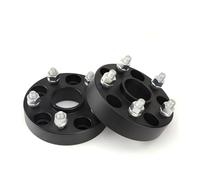 Espaciadores de ruedas 2 piezas PCD 5x114,3 15/20/25/30/35/40/45/50mm Hubcentric 67,1mm adaptador espaciador de rueda aluminio traje(2pcs 30mm Black)