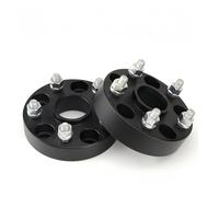 Espaciadores de ruedas Adaptador espaciador de rueda 2 piezas para 350Z/370Z/GTR/Maxima/Altima/Fuga/Leaf/Maxima/Bluebird(15mm black)