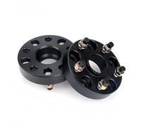 Espaciadores de ruedas Adaptador espaciador de rueda 2 piezas para NISSAN 350Z/370Z/GTR/Maxima/Altima/Fuga/Leaf/Maxima/Bluebird(2PCS 25mm black)