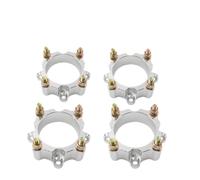 Espaciadores de ruedas ATV de 2 pulgadas, 2 pares con pernos 4/137 y pernos de 12 mm compatibles con Racing X3 1000 Alba