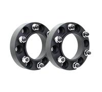 espaciadores de ruedas de coche 2 uds 6x139,7 CB 100,1 M14X1.5 para ideal para pared GWM para tanque 700 placa de brida T6-7075 espaciadores rueda(2PCS Black 30mm)