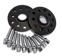 Espaciadores de Ruedas de Coche compatibles con B6 para A2 A3 A4 para B5 B7 A6 C4 4E Espaciadores de Ruedas de Coche Adaptador de Aluminio ensanchado Pernos de Rueda Espárrago 2 Piezas (15 mm)