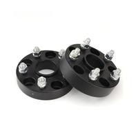 Espaciadores de ruedas PCD 5x114,3 CB 67,1mm 20/25/30/35/40/45/50mm adaptador espaciador de rueda aluminio traje 5 terminales para Dodge para Mazda para Hyundai(2PCS 30mm Black)