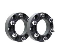 Espaciadores del adaptador de rueda 2 uds 6x139,7 CB 78,1 para patrulla Y62 placa de brida T6-7075 espaciadores rueda adaptador ensanchado cubo aluminio(2PCS Black 38mm)