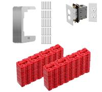 Espaciadores Para Tomas Eléctricas,Espaciadores De Conexión | Juntas Para Cajas De Derivación,para Instalación Eléctrica Interior y Exterior Reparación Casa Azulejos