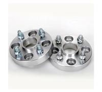 Espaciadores Rueda 2 Piezas 15/20/25/30/35/50mm Pcd 4x100 Cb 56,1mm Adaptador Espaciador Rueda Para Ajuste Para Jazz Para Grace Para Brio Para N-box Para N-one Para N-wgn(2PCS 35mm Silver)