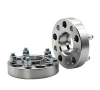 Espaciadores rueda 2 Piezas 15/20/25/30/40/50/60mm PCD 5x112 CB 57,1mm Adaptador De Espaciadores Rueda Para Coche Serie Universal 5 Terminales Espaciador Rueda Adaptadores(2PC Silver 30mm)