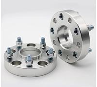 Espaciadores rueda 2 Piezas 15/20/25/35mm PCD 5x110 CB 65,1mm Adaptador Espaciador De Rueda Para OPEL Para Magna Para Zafira Para Vectra espaciadores llantas vehículos(2PCS 15mm Silver)