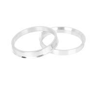 Espaciadores Rueda 4 Uds 56,6-54,1mm 60,1-54,1mm 65,1-57,1mm 66,1-60,1mm Aleación De Aluminio Anillos Céntricos Cubo Coche Espaciador Orificio Rueda Espaciadores Con Tornillos(4pcs 65.1-57.1mm)