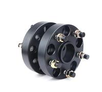 Espaciadores Rueda Adaptador Adaptadores Conversión Espaciadores Rueda 2 Piezas PCD 5x112 A 5x100 5x108 5x114.3 5x120 5x130 15/20/25/30/40mm(2PCS 35mm Black)
