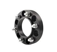 Espaciadores Rueda Adaptador Espaciador Rueda 6x139,7 CB 67,1 Mm para Mitsubishi para Pajero Separador para Toyota para Hiace Aleación Aluminio Forjado M12x1,5 Separadores(Black 35mm)