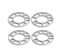 Espaciadores Rueda Adaptador Placa Cuñas Cubo Rueda Coche Ensanchado | Espaciador Aluminio Modificación 4Uds 3/5/6/8/10mm(4 Pcs 10mmSpacer)