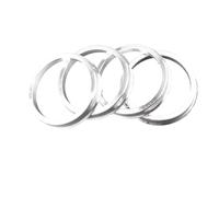 espaciadores rueda aleación aluminio 4 Uds. Anillos Céntricos De Cubo De Rueda De Aleación De Aluminio Para Coche Diámetro Central 75.1-54.1 75.1-56.1 75.1-57.1 75.1-60.1