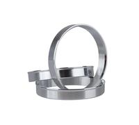 Espaciadores Rueda Anillos Centrados Cubo Aleación Aluminio 4 Piezas 100-93,1 106,1-67,1 75,1, 77,8 100, 108,1-67,1, 106,1, Espaciador Orificio Anillo Cubo Central Rueda(77.8mm to 106.1mm)