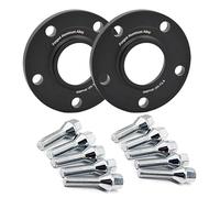 Espaciadores Rueda Coche 5x120 Adaptador Cubo Brida Junta Céntrica 72,6mm + Espaciador Tuerca para BMW E90 M1 M3 M6 E36 E65(15mm45mmM14x1.25-6)