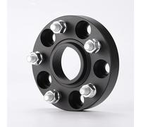 Espaciadores rueda Espaciador De Rueda PCD 5x114,3 CB 67,1mm Para Quattroporte Para Alfieri Para Ghibli Para Lincoln MKT 2 Piezas (1 Par) Separadores Llantas Vehículo(Black spacer 20mm)