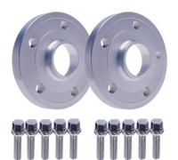 Espaciadores rueda Espaciadores Rueda Coche 5x120 Junta Céntrica 72,6mm Adaptador Cubo +espaciador Tuerca Para E90 M1 M3 M6 E36 E65 espaciadores llantas vehículos(2pcs Silver 15mm)