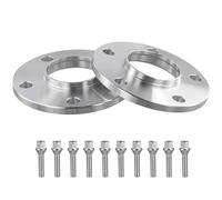 Espaciadores Rueda Hubcentric 2 Uds Junta Espaciadora De Rueda Centrada En Para Cubo Aluminio 5x120 2x10mm Con Tornillos M12x1.5x50mm Compatible Con E36 E46 E90 E91 E92 E60 E61