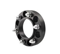 Espaciadores Rueda PARA Land PARA Cruiser PARA Prado PARA Hilux PARA Revo PARA Vigo 6x139,7 CB 106,1 2 Piezas Espaciador Rueda Ascuas Aleación Aluminio Espaciadores Con Tornillos(Black spacer 50mm)