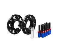 Espaciadores Rueda Piezas 2 espaciadores de rueda centrados en el cubo 15 mm (5 x 120 mm), paso rosca 72,56, M12 1,5, con pernos orejeta para E36, E82 y E88