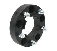 espaciadores ruedas 2 Piezas 25 30 35 40 50 60 Mm Adaptador Espaciador Rueda 5 Terminales Para Land Para Rover Para Defender Para Discovery PCD 5x165,1 CB 113,1mm M16xP1(50mm Black)