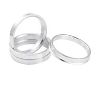 Espaciadores ruedas 4 Uds Anillos Centrales De Cubo De Rueda 67,1mm OD A 54,1 56,1 56,6 57,1 58,1 60,1 63,4 64,1 65,1 66,1 66,6mm ID(67.1-64.1mm)