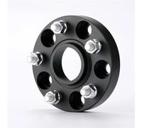 Espaciadores Ruedas Coche 1 Pieza PCD 5x112 CB 66,6mm Adaptador Espaciador De Rueda Para Mercedes Para Benz Aleación De Aluminio Forjado Separadores De Rueda(30mm black Spa)