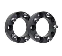 Espaciadores Ruedas Coche 2 Uds PCD 5x139,7 Adaptador Espaciador Rueda Forjado Centrado En Buje Negro Piezas Repuesto CB 108mm Compatible Con Suzuki Para Jimny(50mm)