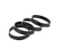 Espaciadores Ruedas Coche 4 Uds anillo céntrico de cubo centro orificio rueda de coche 66,6-57,1/73,1-57,1/73,1-60,1/73,1-56,1/73,1-54,1/67,1-56,1/67,1-60,1/67,1-64,1