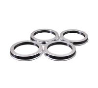 Espaciadores Ruedas Coche 4 Uds. De aluminio OD: 73,1 ID: 54,1/56,6/56,1/57,1/58,1/59,50/60,1/63,3/64,1/65,1 anillos céntricos centrales cubo espaciador orificio rueda coche