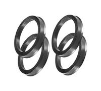 Espaciadores Ruedas Coche 71,6-60,1/64,1/66,6/67,1mm 4 piezas de plástico negro cubo rueda anillo céntrico tamaño disponible cubo de rueda anillo Central anillo de borde
