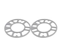 Espaciadores Ruedas Coche Adaptador Espaciador Universal Para Rueda De Coche Placa Cuñas 3/5/6/8/10mm Para 4x100 4x114,3 5x100 5x108 5x114, 5x120 2 Uds(10mm)