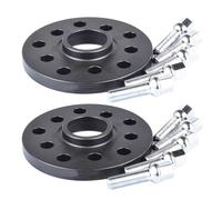 Espaciadores Ruedas Coche Espaciador De Rueda Coche Para A1 A2 A3 A4 A6 A8 5 * 112/5 * 100 Cuñas Aluminio Forjado Espaciadores Cubo Neumático STUD Separadores(Black 40mmball Bolt)