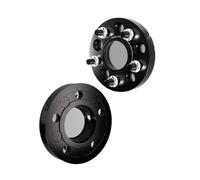 Espaciadores Ruedas Coche Espaciadores De Rueda Buje Aluminio Placa Ensanchada Adaptador Junta De Brida CB 63.4 M12X1.5 Compatible Con Ford Para Mondeo 2000-2025 PCD 5X108(25mm)