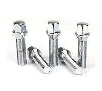 Espaciadores Ruedas Coche Juego De 5 Tuercas Para X1 X3 X5 X6 X7 Serie 3 28/35/40/45/50mm Pernos Rueda Acero Alargados M14x1.25 Separadores(45mm)