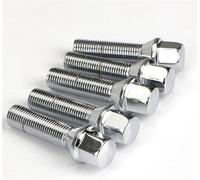 Espaciadores Ruedas Coche Juego De 5 Tuercas Para X1 X3 X5 X6 X7 Serie 3 28/35/40/45/50mm Pernos Rueda Acero Alargados M12x1 Separadores(28mm)