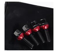 Espaciadores Ruedas Coche Para M12x1.5 4/5 Piezas Rueda B12.9 Grado Pernos Forjados Tuercas Tornillo Para E90/E60/E39/F10/F20/E46 Separadores(4PCS 50mm Cone)