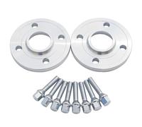 Espaciadores Ruedas Para Civic Para Fit Para Vamos Para Hobio Para Zest 8 Piezas M12 X 1,5 Pernos Cónicos 15 Mm 20 Orificio Central Cubo 56 4X100 Espaciadores Rueda(20MM silver or black)