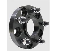 Espaciadores ruedas Para Para Q7 Para Adaptador Espaciador De Rueda 4L PCD 5x130 CB 71,6mm 1 Pieza(1pc Spacer 25mm-BK)