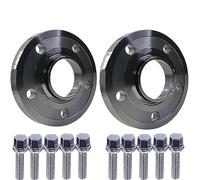 Espaciadores ruedas Para Toyota Para 86 2 Piezas 15/20/25/30/mm 5x100 56,1mm Adaptador Espaciador De Rueda 5 Terminales(2pcs Adapter 15mm-BK)