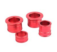 Espaciadores y bujes de cubo de rueda delantera y trasera de aluminio CNC Billet para bicicletas de Motocross CR125 CR250R CRF250R CRF250X CRF450R CRF450X(set)