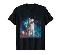 Espacio Akita Inu Camiseta