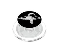 Espacio Astronauta Espacial Universo pequeño cosmonauta PopSockets PopGrip para MagSafe