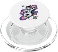 Espacio Dabbing Tigre con Gafas De Sol Bailando Dabbing Animal PopSockets PopGrip para MagSafe