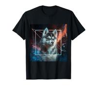 Espacio de Alaskan Klee Kai Camiseta